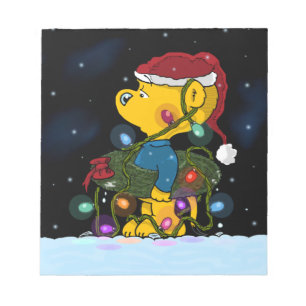 Ferald's Christmas Wreath Notepad