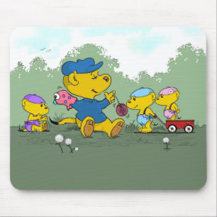 Ferald's Little Cousins Mouse Mat