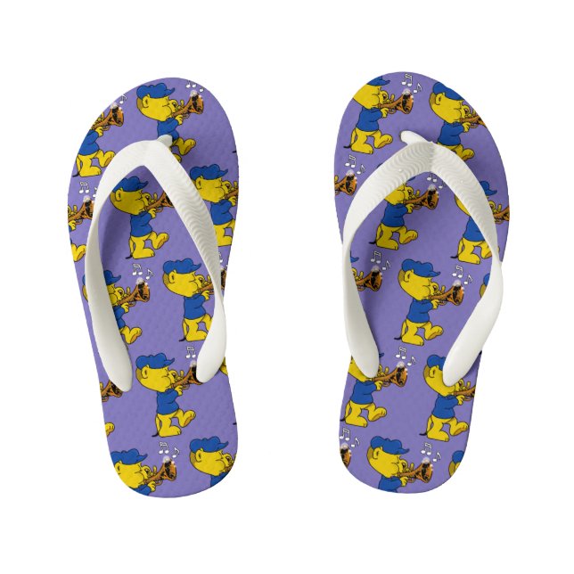 Ferald's Musical Rumpus! Kid's Flip Flops (Footbed)