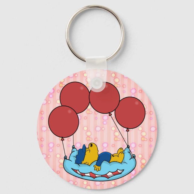 Ferald's Pillow Balloons Key Ring (Front)