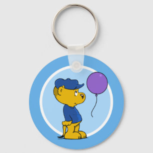 Ferald's Purple Balloon Key Ring
