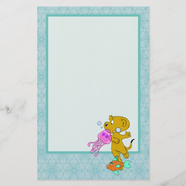 Ferald's Swim Stationery (Front)