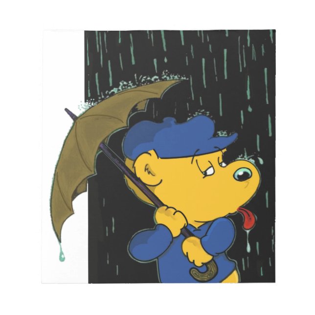 Ferald's Taste Of Rain Notepad (Front)