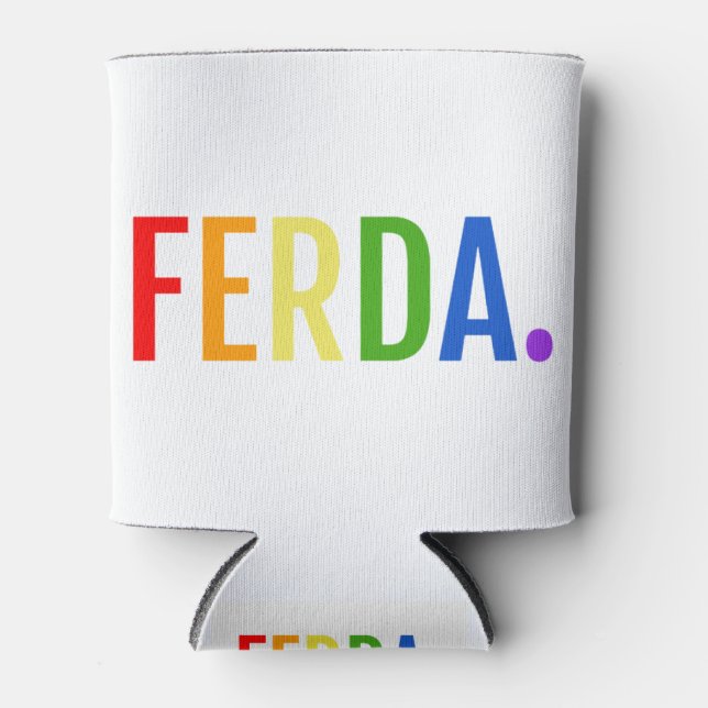 FERDA hockey letterkenny gay design Can Cooler (Front)