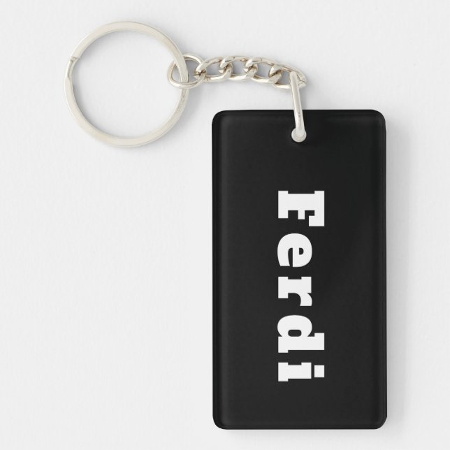 Ferdi Key Ring (Front)
