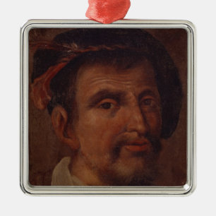 Ferdinand Columbus Metal Tree Decoration