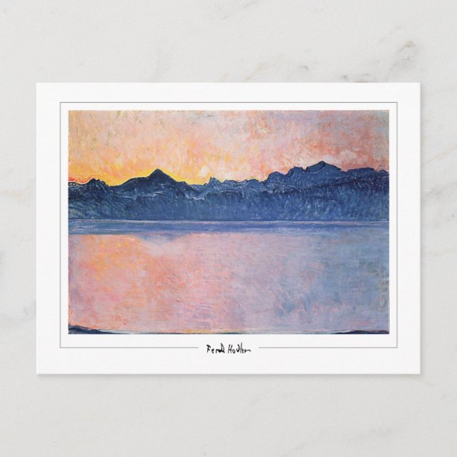 Ferdinand Hodler #50 - Fine Art Postcard (Front)