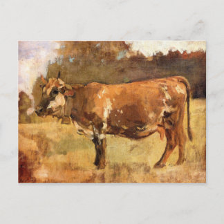 Ferdinand Hodler, Cow in a Pasture Postcard