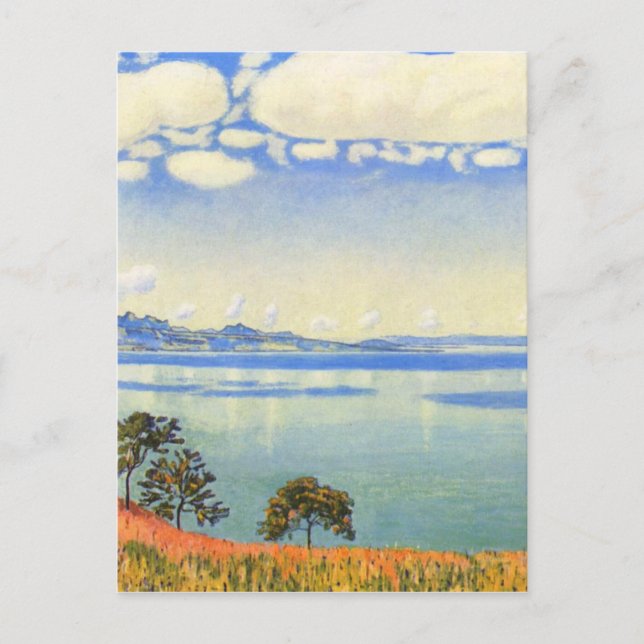 Ferdinand Hodler - Lake Geneva from Chexbres Postcard (Front)