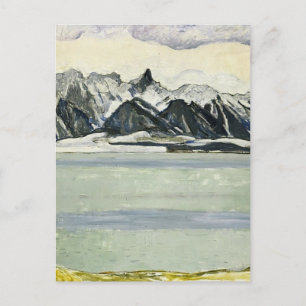 Ferdinand Hodler:Lake Thun with Stockhornkette Postcard