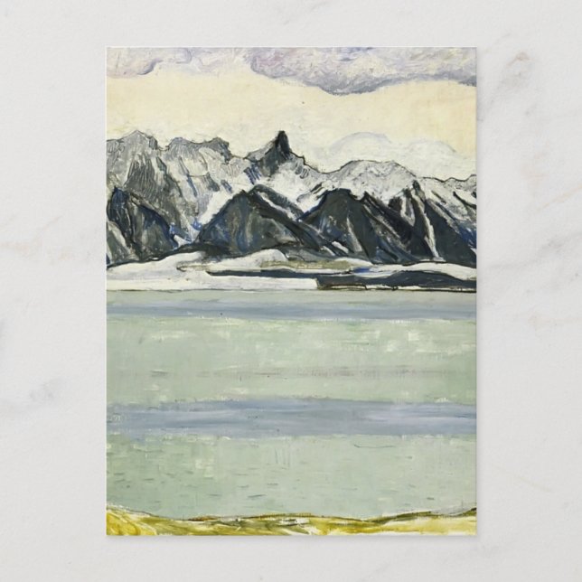 Ferdinand Hodler:Lake Thun with Stockhornkette Postcard (Front)