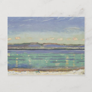 Ferdinand Hodler- Landscape with of rhythm Postcard