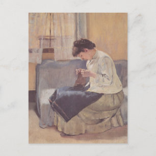 Ferdinand Hodler- Seamstress Postcard