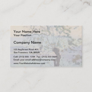 Ferdinand Hodler- Willow tree by the lake Business Card
