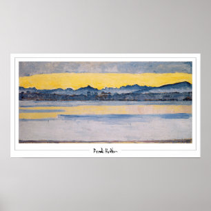 Ferdinand Hodler Zedign Art Poster #115