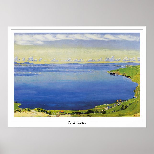 Ferdinand Hodler Zedign Art Poster #120 (Front)