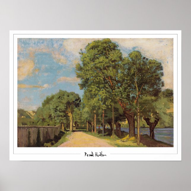 Ferdinand Hodler Zedign Art Poster #188 (Front)