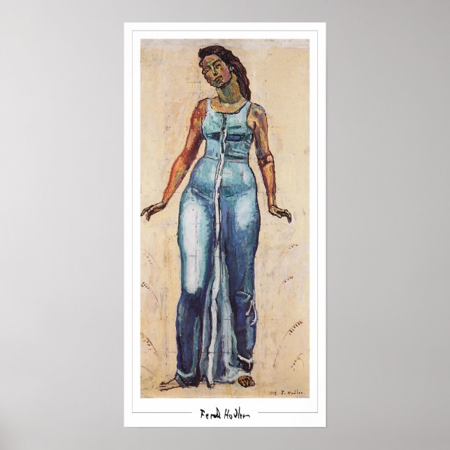 Ferdinand Hodler Zedign Art Poster #198 (Front)
