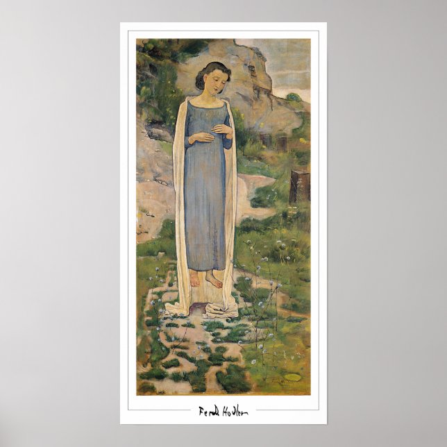 Ferdinand Hodler Zedign Art Poster #224 (Front)