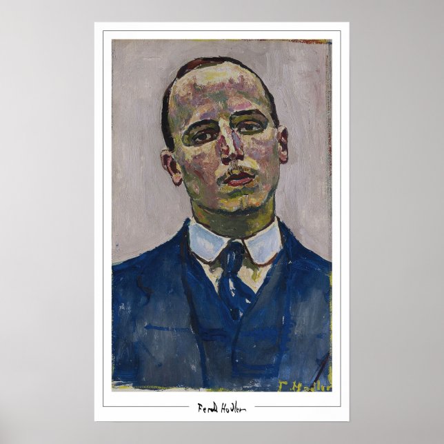 Ferdinand Hodler Zedign Art Poster #254 (Front)