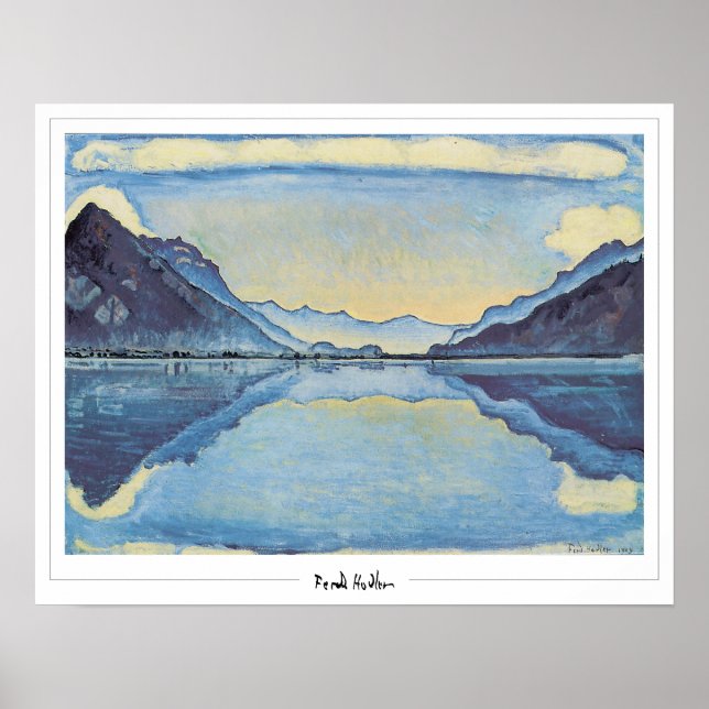 Ferdinand Hodler Zedign Art Poster #260 (Front)