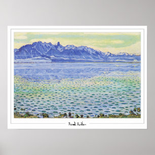 Ferdinand Hodler Zedign Art Poster #268