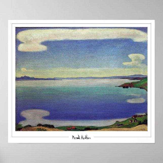 Ferdinand Hodler Zedign Art Poster #29 (Front)