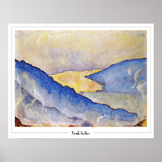 Ferdinand Hodler Zedign Art Poster #54 (Front)