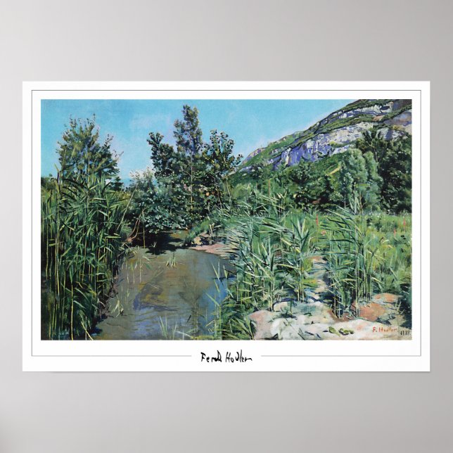 Ferdinand Hodler Zedign Art Poster #65 (Front)