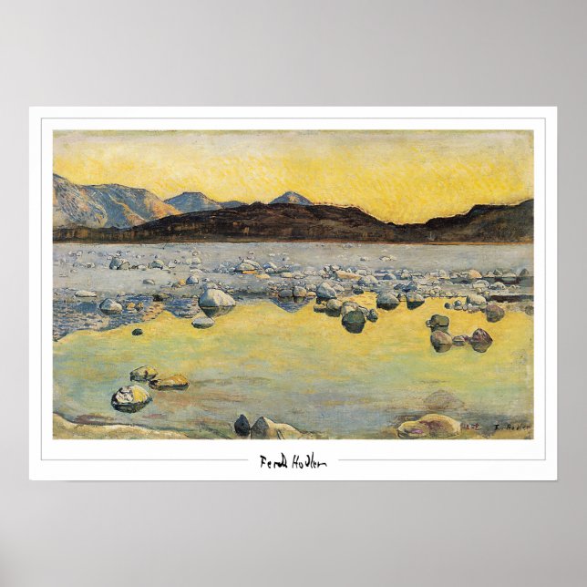 Ferdinand Hodler Zedign Art Poster #84 (Front)