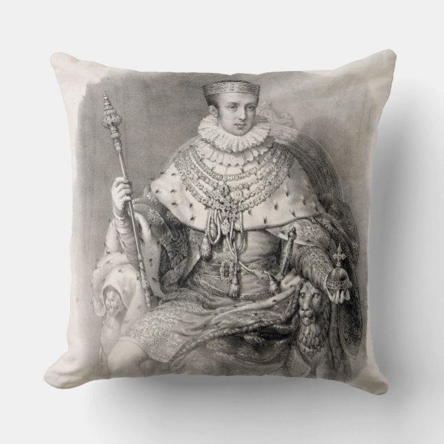 Ferdinand I (1793-1875), King of Lombardy-Venetia, Cushion (Front)