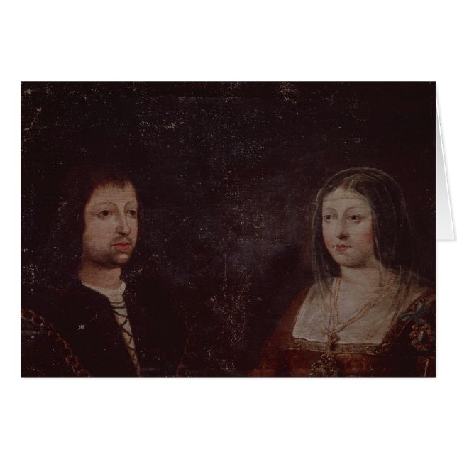 Ferdinand II of Aragon and Isabella I of Castile (Front Horizontal)
