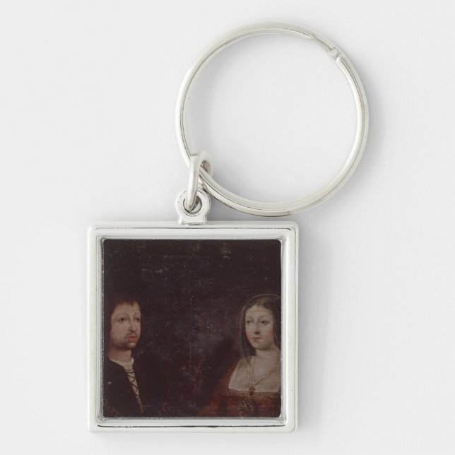 Ferdinand II of Aragon and Isabella I of Castile Key Ring (Front)
