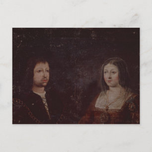 Ferdinand II of Aragon and Isabella I of Castile Postcard