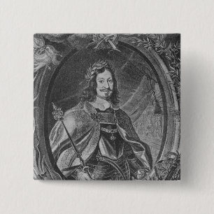 Ferdinand III, Holy Roman Emperor 15 Cm Square Badge