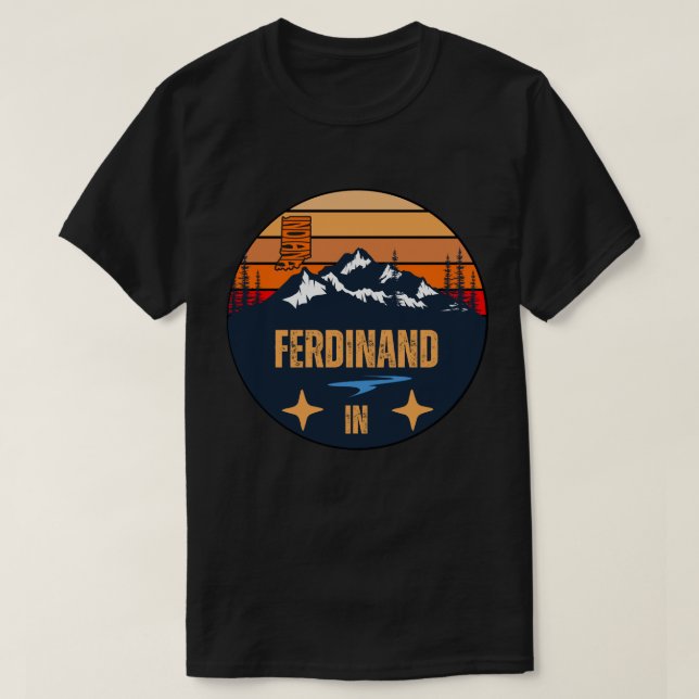 Ferdinand, Indiana T-Shirt (Design Front)
