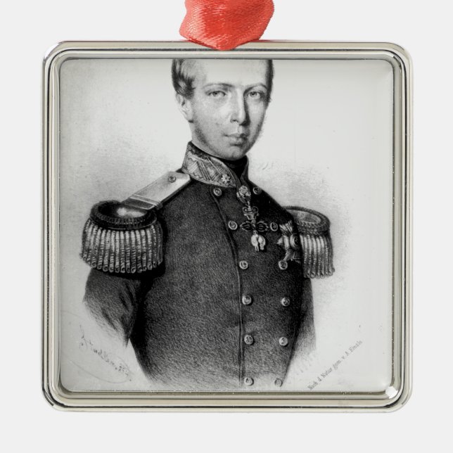Ferdinand Max Metal Tree Decoration (Front)