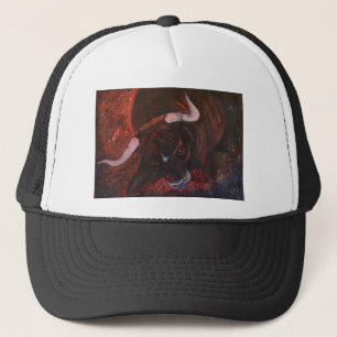 Ferdinand the bull trucker hat