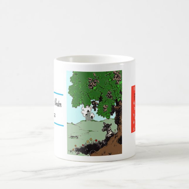 Ferdinand Under Cork Tree Coffee Mug (Center)