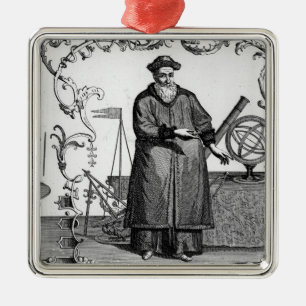 Ferdinand Verbiest Metal Tree Decoration