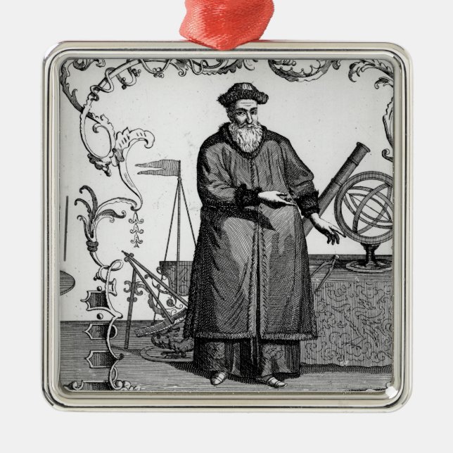 Ferdinand Verbiest Metal Tree Decoration (Front)