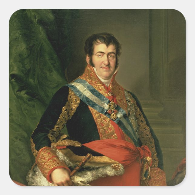 Ferdinand VII  1808-11 Square Sticker (Front)