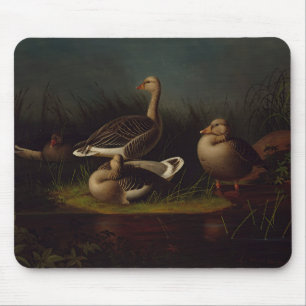 Ferdinand von Wright - Greylag Geese Mouse Mat