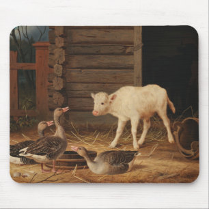 Ferdinand von Wright - The Surprise Mouse Mat