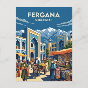 Fergana Uzbekistan Postcard