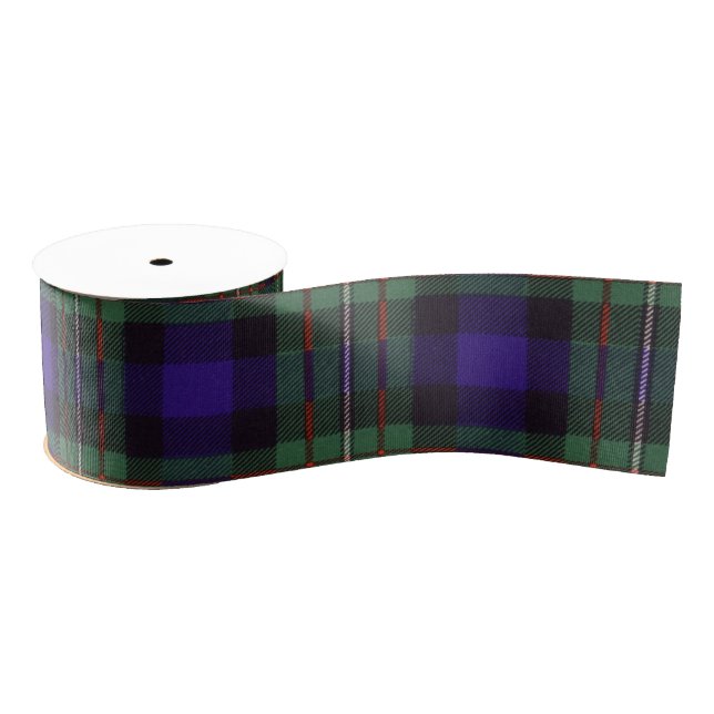 Ferguson clan Plaid Scottish tartan Grosgrain Ribbon (Spool)