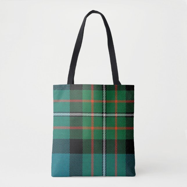 Ferguson Clan Tartan Tote Bag reusable (Front)