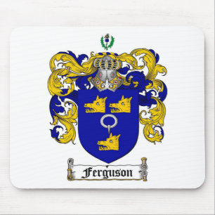 FERGUSON FAMILY CREST -  FERGUSON COAT OF ARMS MOUSE MAT