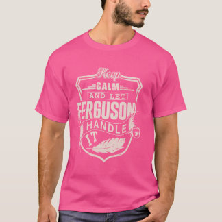 Ferguson Last Name Shirt Ferguson Name Birthday
