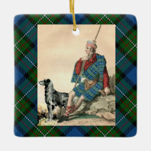 Ferguson Ornament clan member and dog